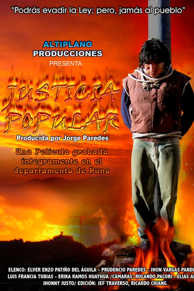 Justicia Popular background