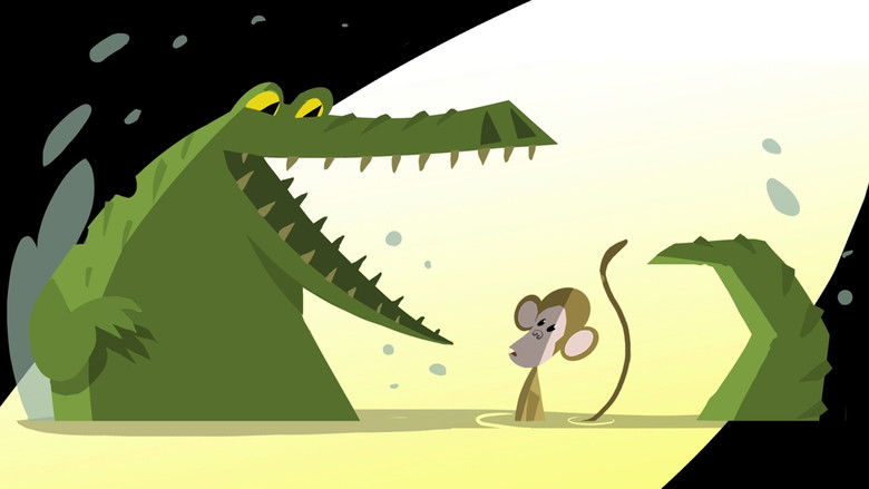 Still image for Classic Tales season 1 episode 50: The Monkey and the Crocodile