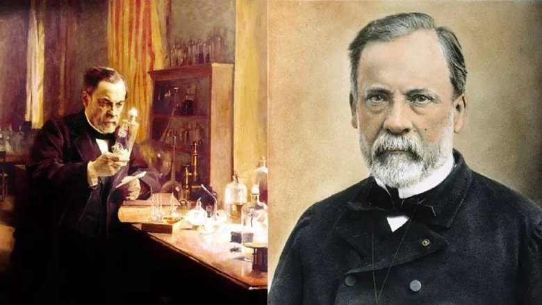Pasteur, l'homme qui a vu main backdrop