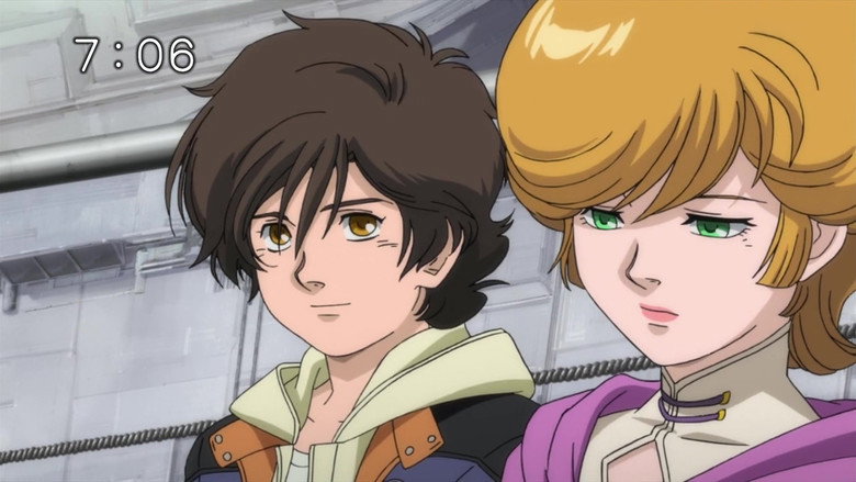 Still from Mobile Suit Gundam Unicorn - Season 1 Episode 2