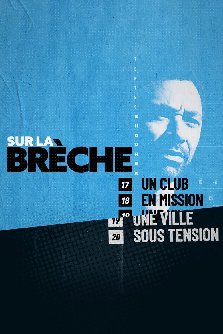 Official poster for Sur la brèche, un club en mission, une ville sous tension