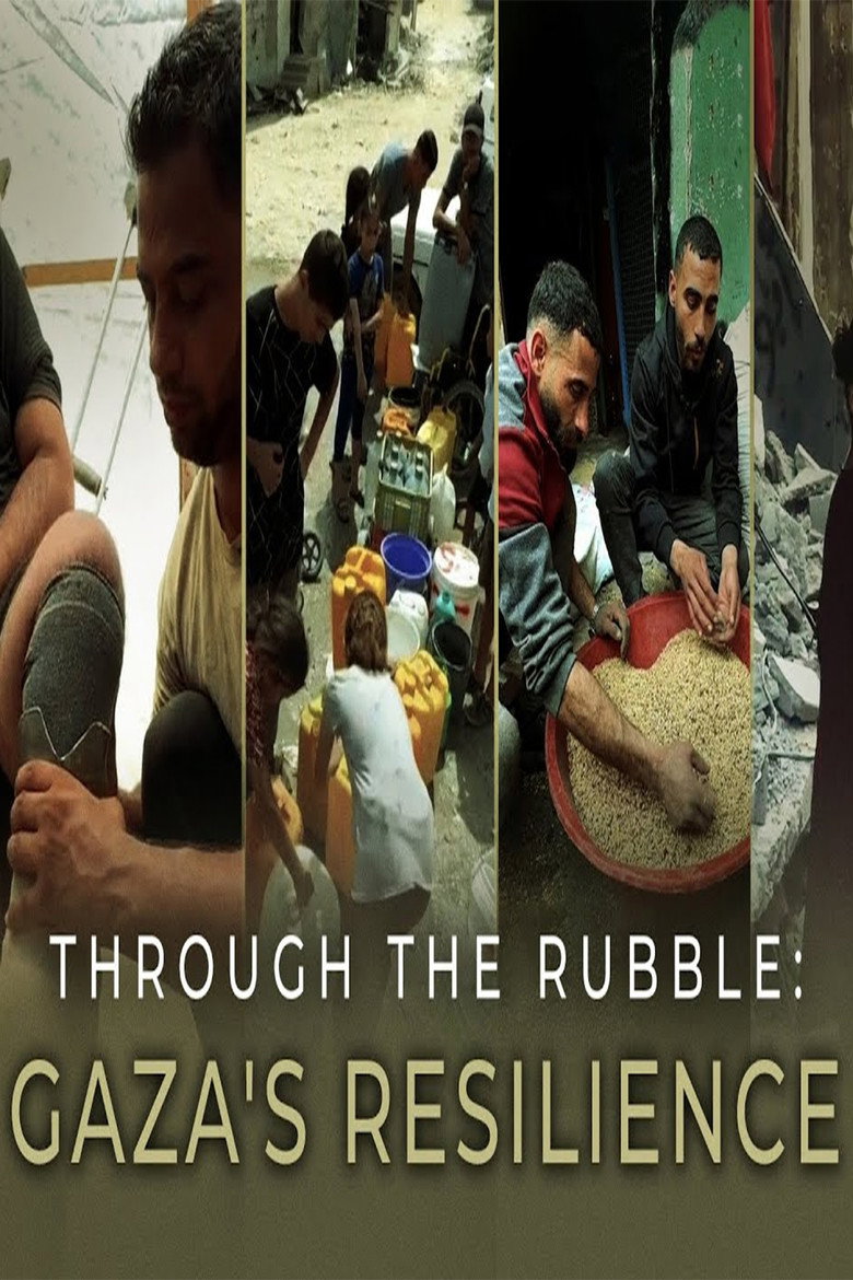Through the Rubble: Gaza's Resilience background