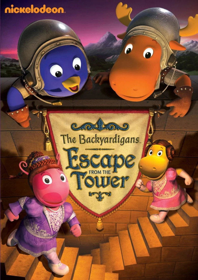 The Backyardigans: Escape from the Tower background