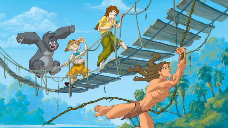 Tarzan & Jane backdrop 9