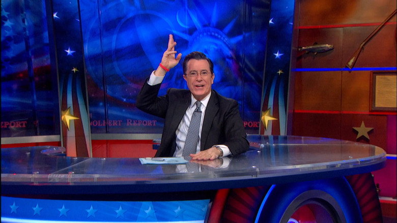 Still from The Colbert Report - Season 11 Episode 24
