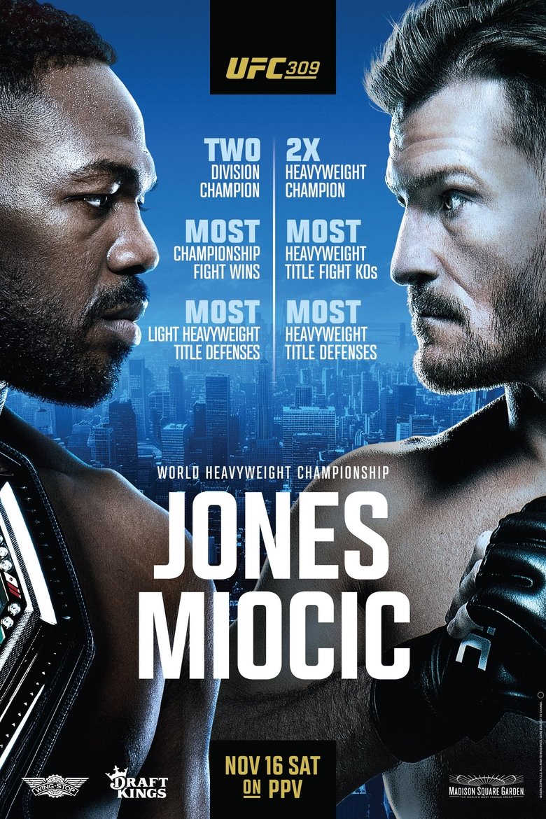 UFC 309: Jones vs. Miocic main poster