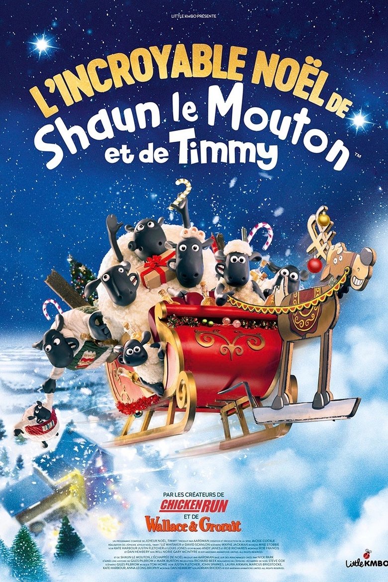 L'Incroyable Noël de Shaun le Mouton et de Timmy main poster
