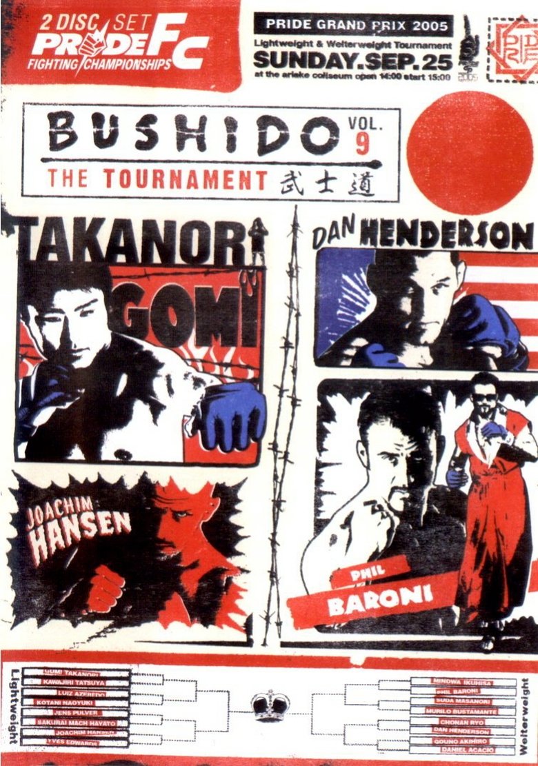 Pride Bushido 9 main poster