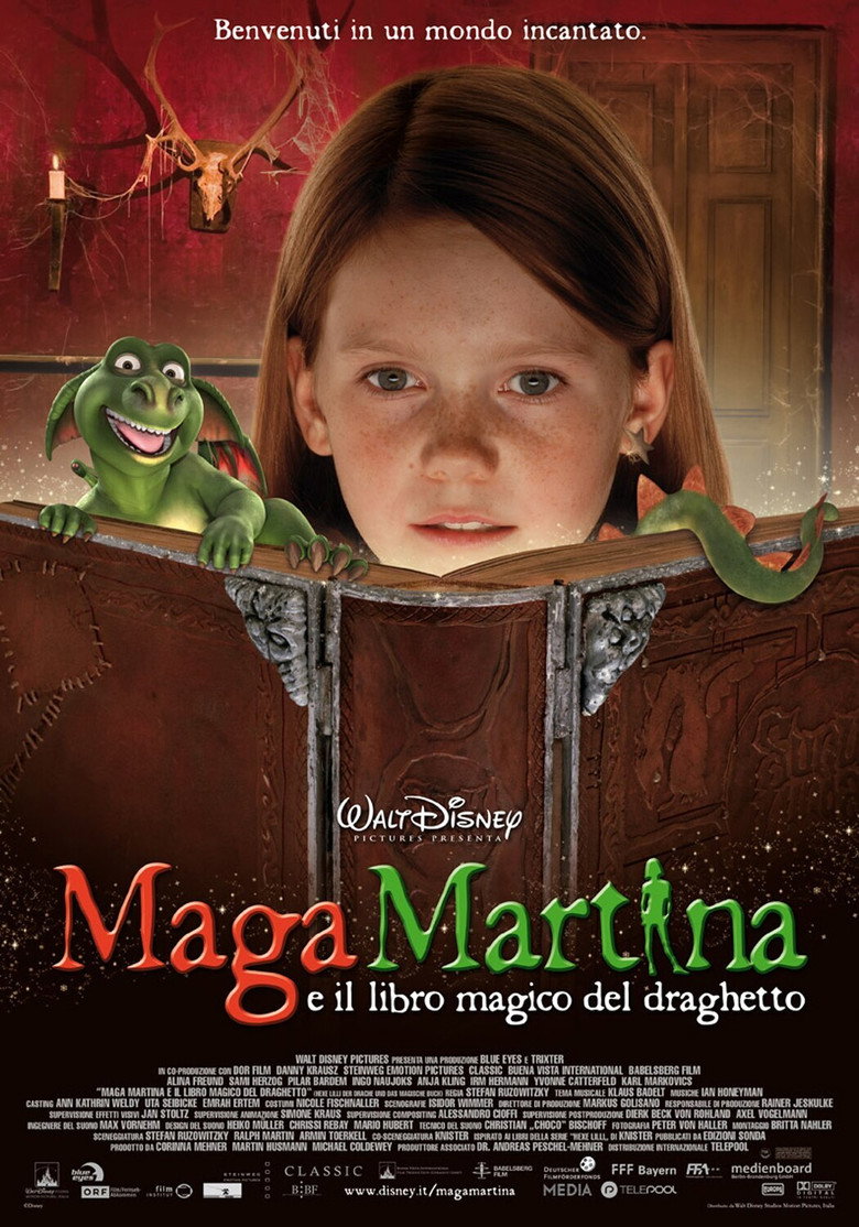 Copertina di Maga Martina e il libro magico del Draghetto