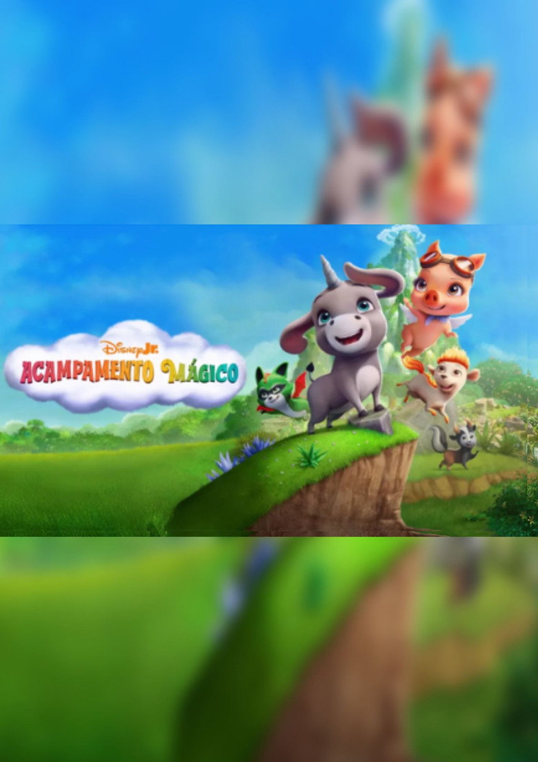 Official poster for Acampamento Mágico