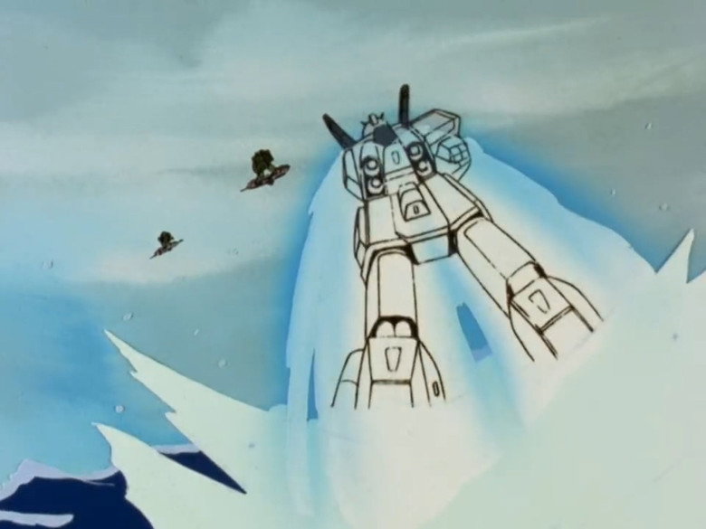 Still from Mobile Suit Gundam ZZ - Season 1 Episode 34