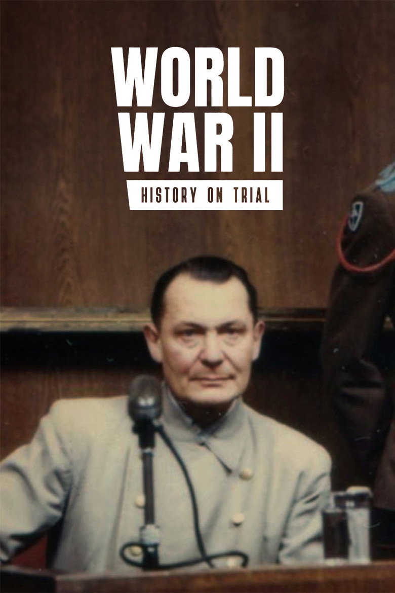 Official poster for World War II: History on Trial
