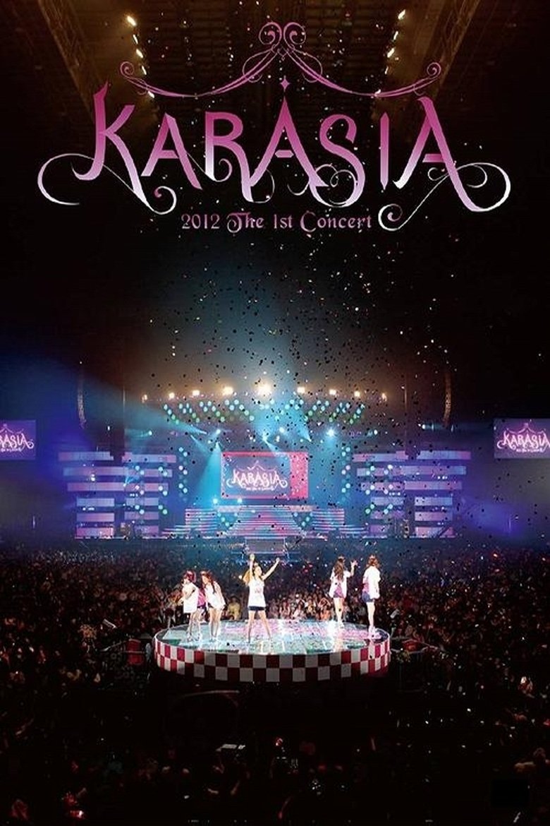 KARA 1st JAPAN TOUR 2012 KARASIA main poster
