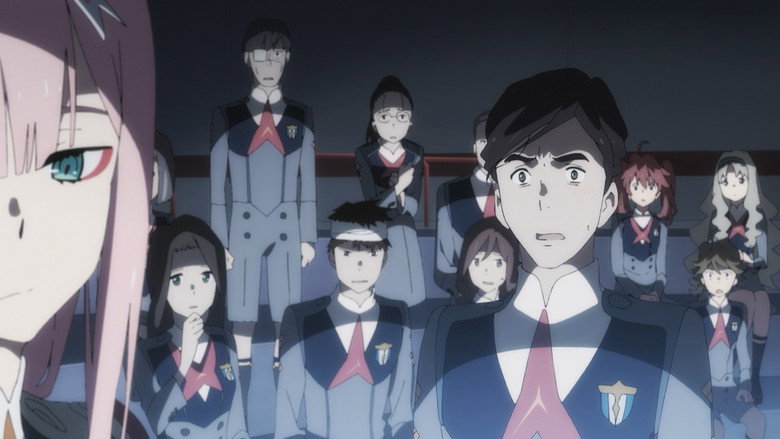 Still from DARLING in the FRANXX - Season 1 Episode 5