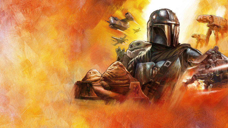 The Mandalorian and Grogu backdrop 30