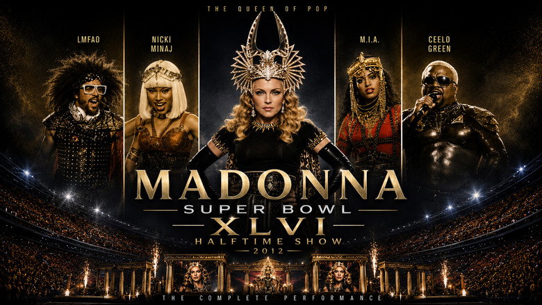 Madonna - Super Bowl XLVI halftime show image 1