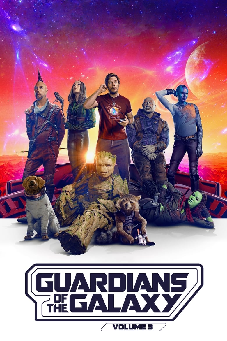 Guardians of the Galaxy Volume 3 poster