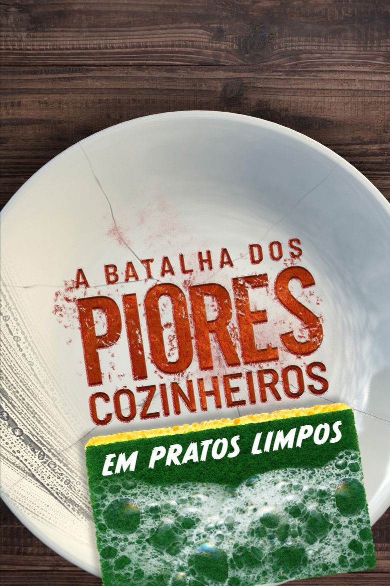 Capa de A Batalha dos Piores Cozinheiros: Em Pratos Limpos