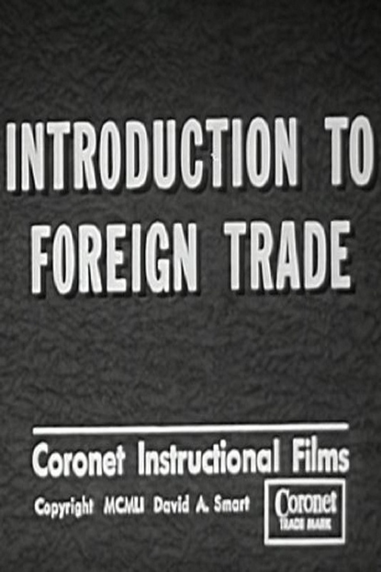 Introduction To Foreign Trade background