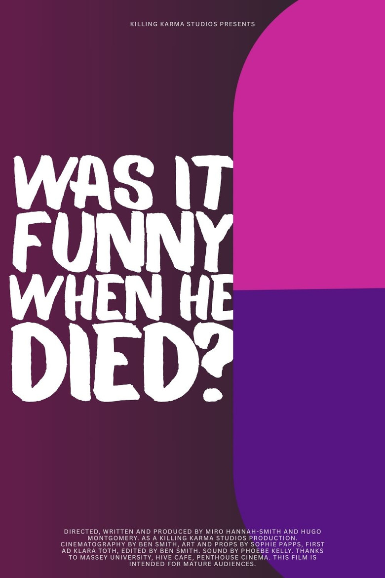 Imatge de Was it Funny When He Died?