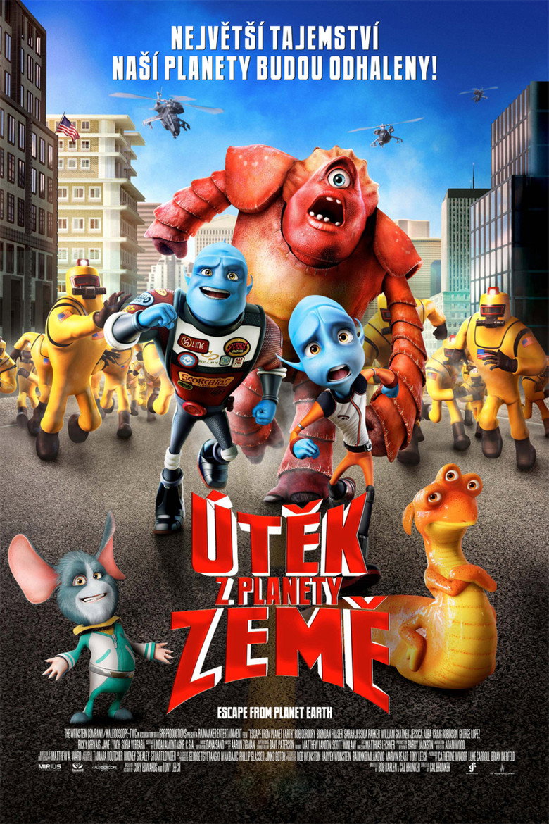 Plakát k filmu Útěk z planety Země