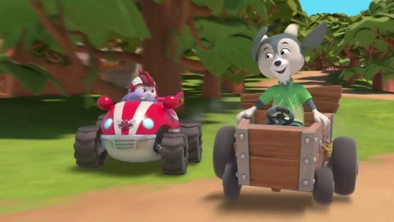 Still image for Top Wing season 1 episode 19: The Great Goat-Cart Race Still image for Top Wing season 1 episode 19: The Great Goat-Cart Race