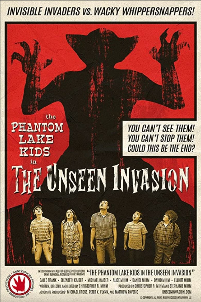 The Phantom Lake Kids in the Unseen Invasion main poster