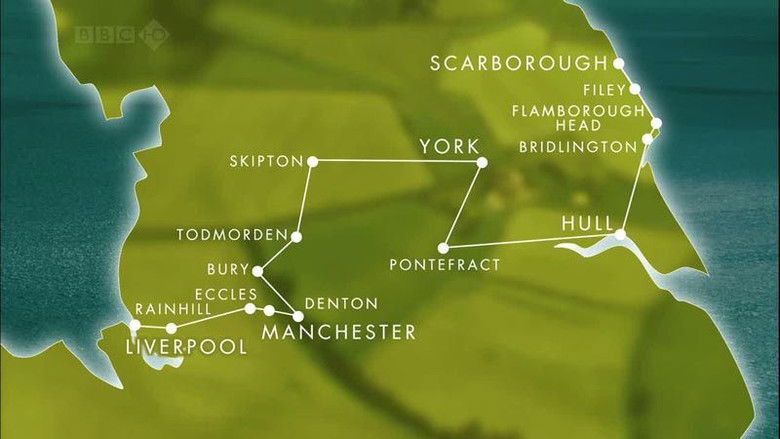 Still image for Great British Railway Journeys season 1 episode 1: Liverpool to Eccles