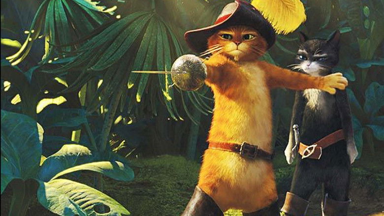 Backdrop de El gat amb botes - Col·lecció de DreamWorks