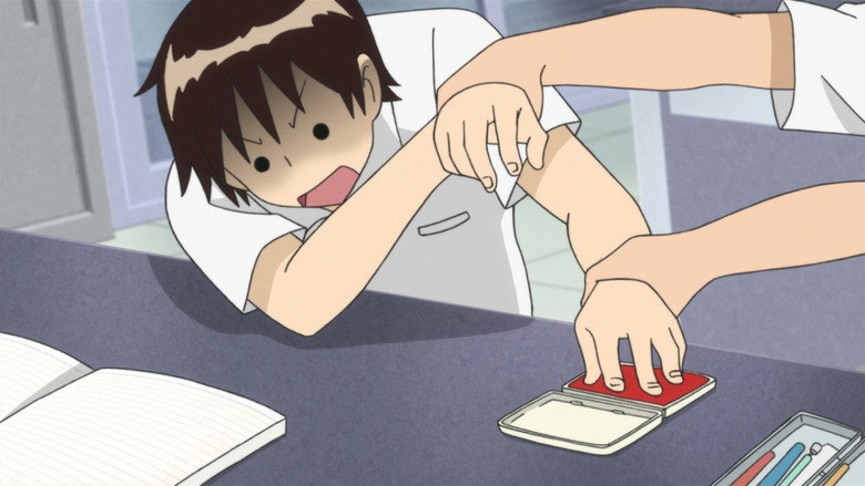 Still from Tonari no Seki-kun: The Master of Killing Time - Season 1 Episode 5