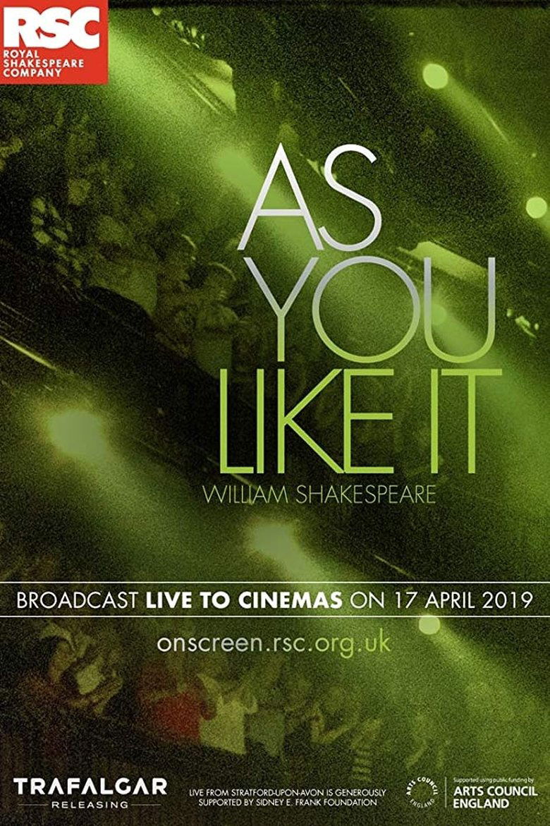RSC Live: As You Like It poster
