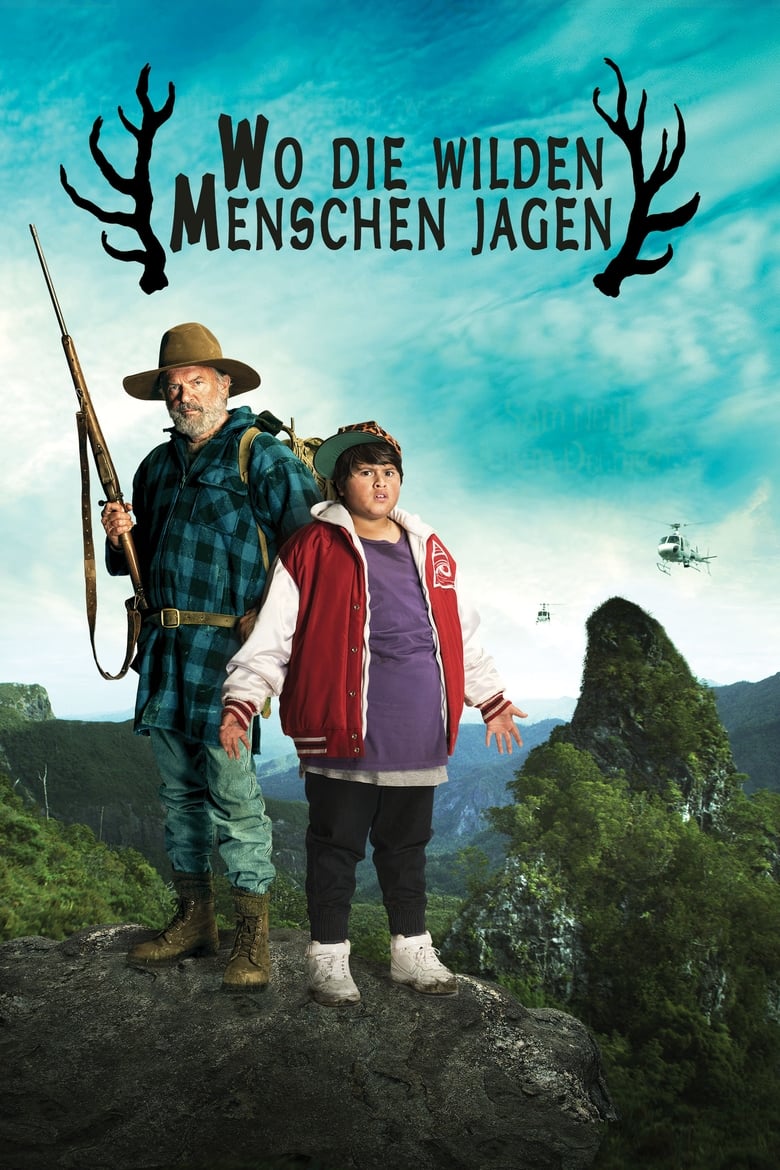 Wo die wilden Menschen jagen poster