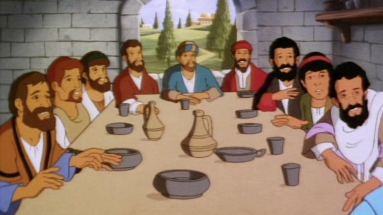 The Easter Story main backdrop