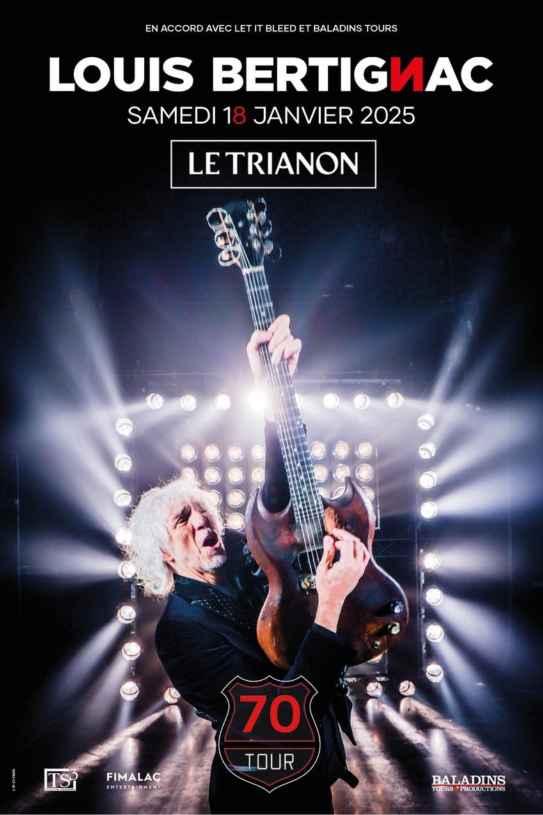 Louis Bertignac - Live au Trianon poster