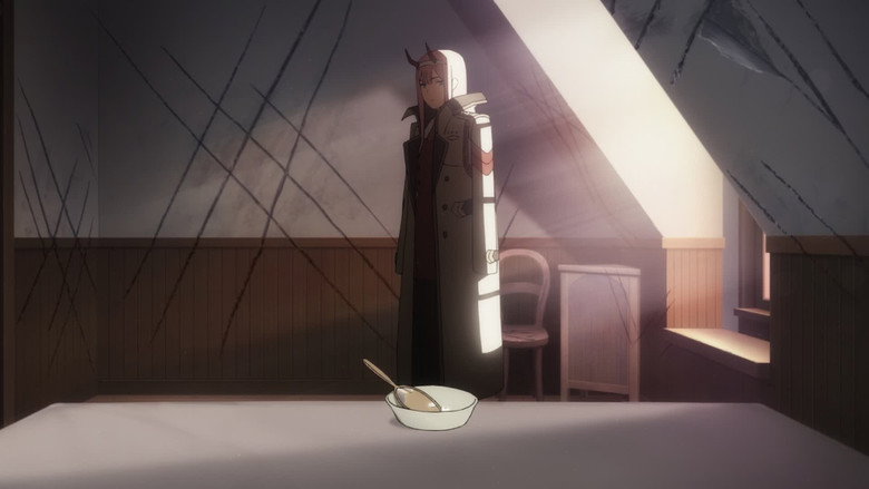 Still from DARLING in the FRANXX - Season 1 Episode 14