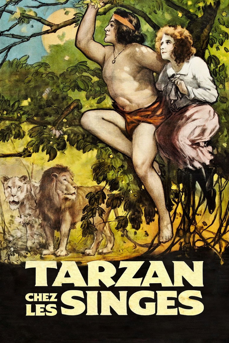Affiche de TARZAN CHEZ LES SINGES