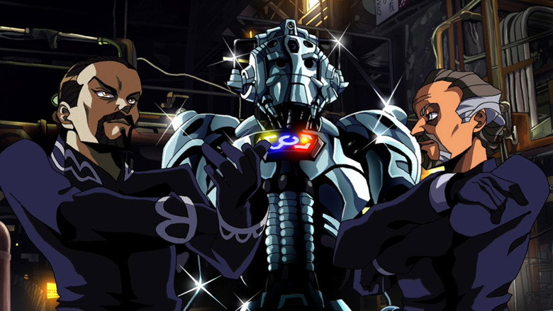 Backdrop from Doctor Who Anime