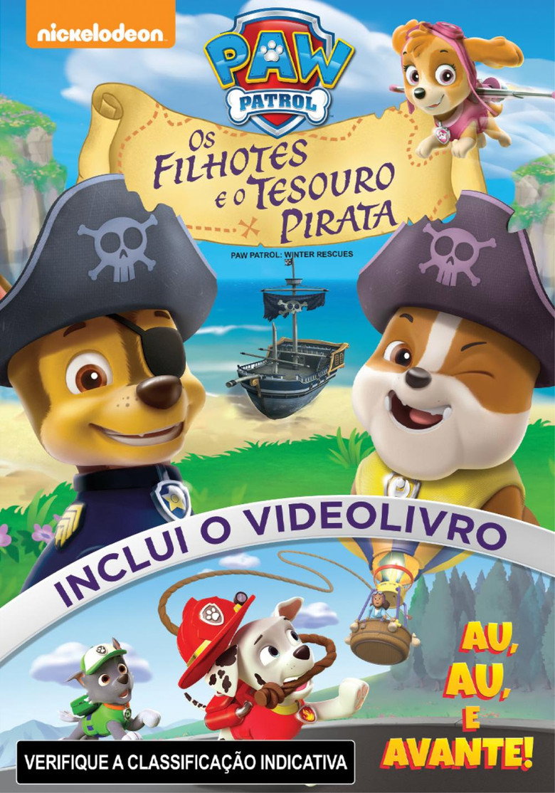 Patrulha Canina: Os Filhotes e o Tesouro Pirata
