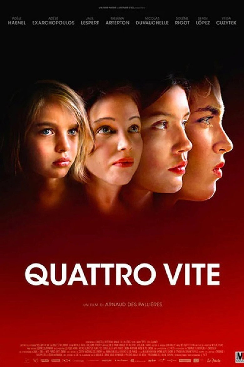 Copertina di Quattro vite