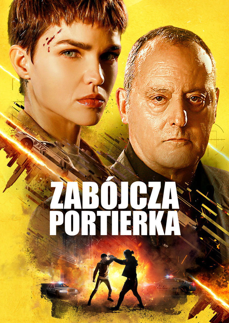 Plakat filmu Zabójcza portierka