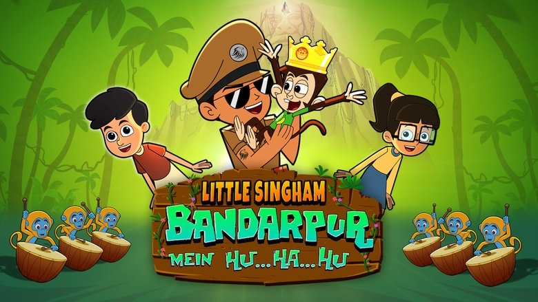 Little Singham Bandarpur Mein Hu Ha Hu movie poster