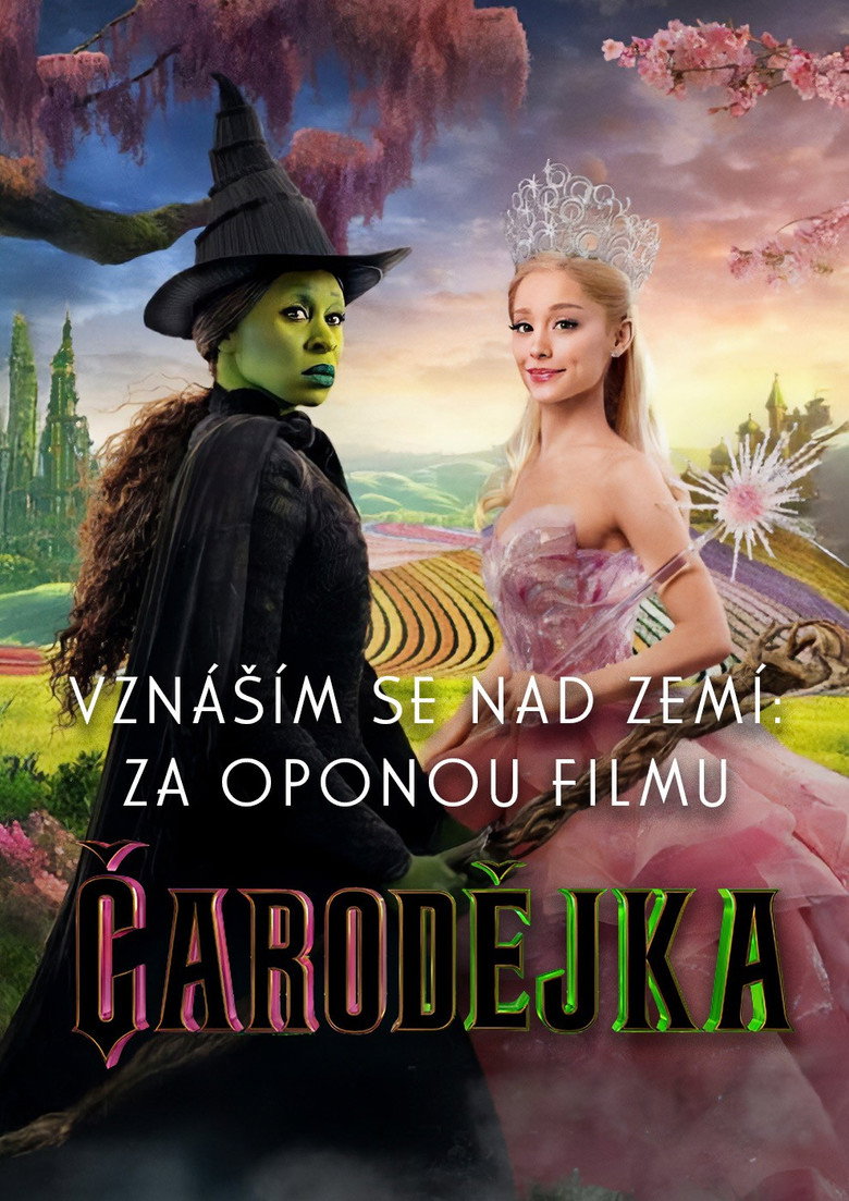 Plakát k filmu Vznáším se nad zemí: Za oponou filmu Čarodějka