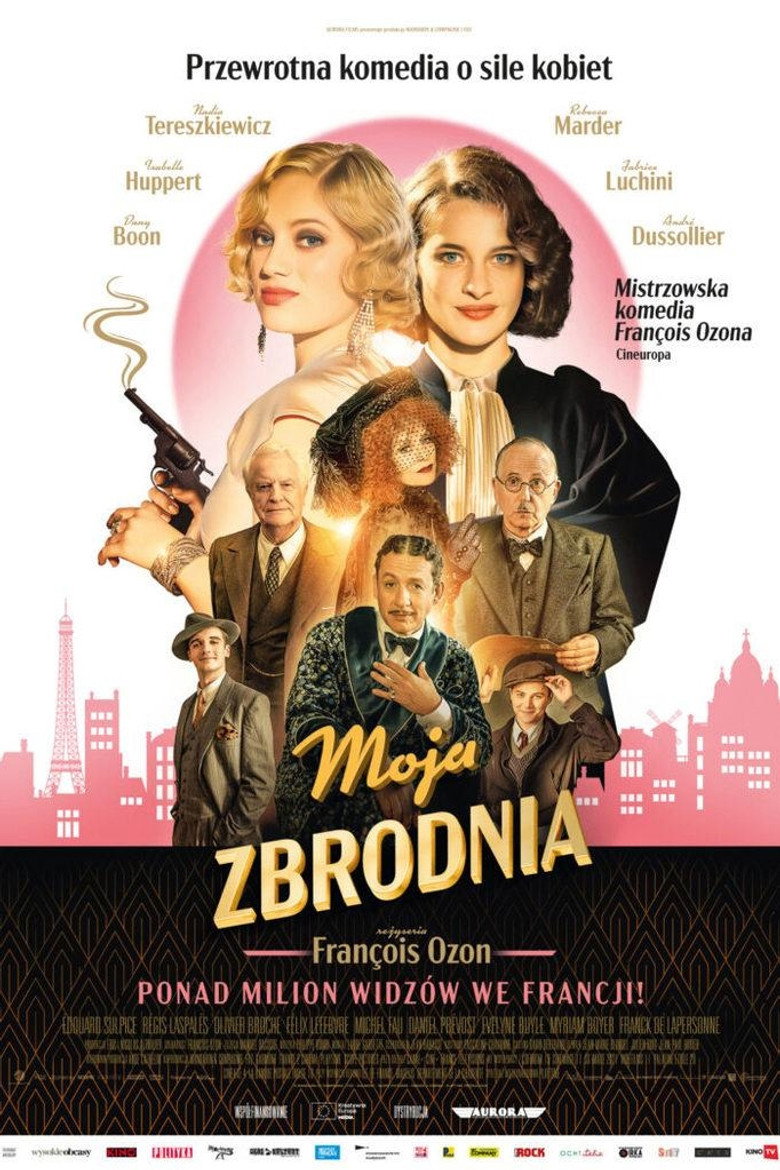 Plakat filmu Moja zbrodnia