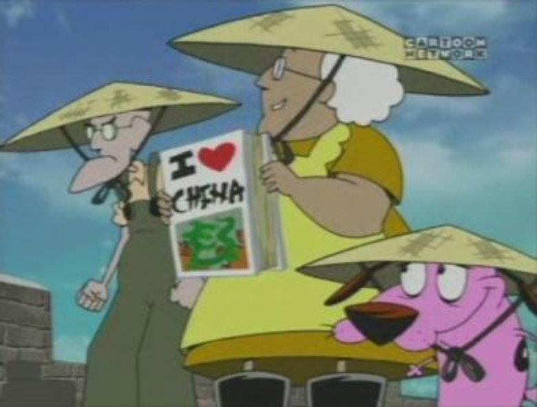 Courage the Cowardly Dog S04E14 — Squatting Tiger, Hidden Dog episode still
