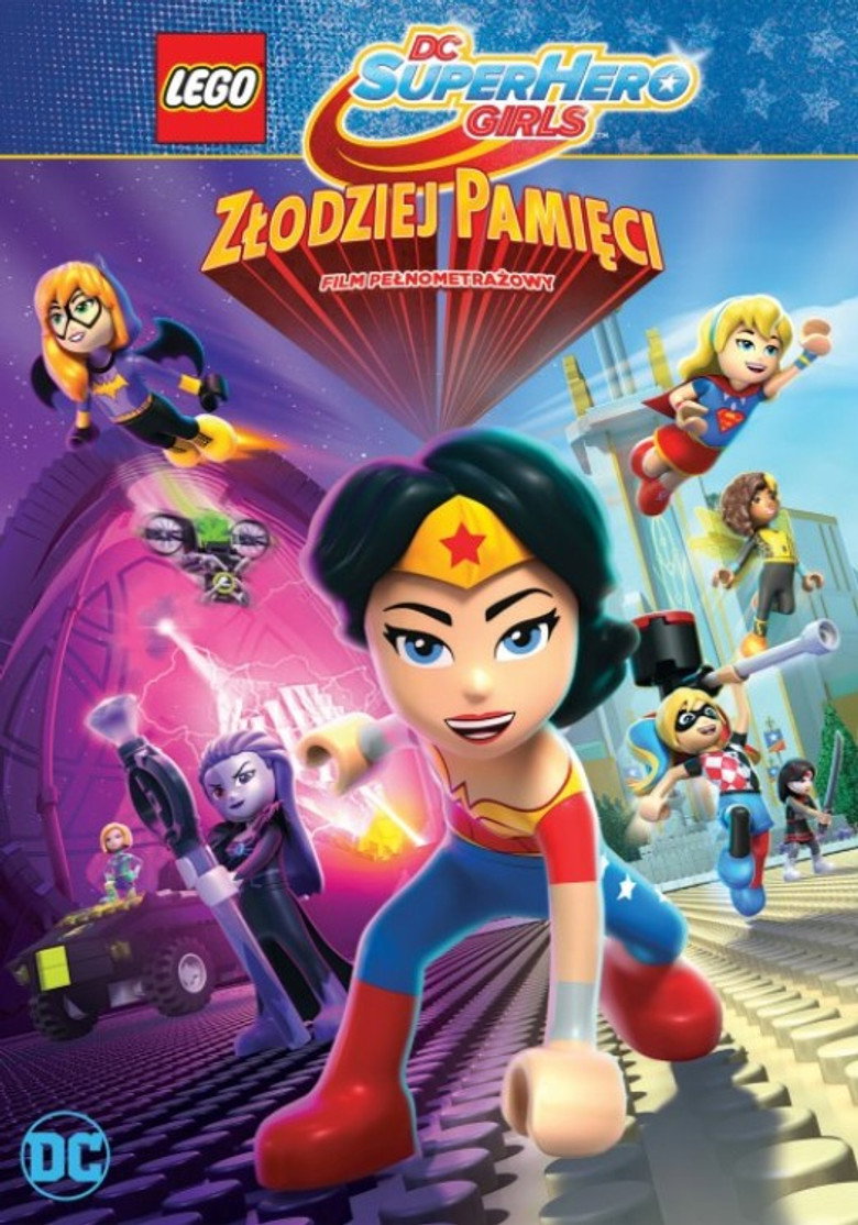 Plakat filmu LEGO® DC Super Hero Girls: Złodziej pamięci