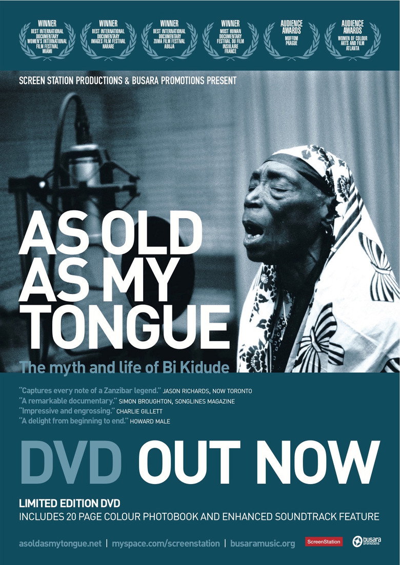 As Old as My Tongue: The Myth and Life of Bi Kidude — affiche