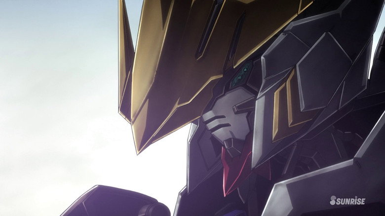 Still from Mobile Suit Gundam: Iron-Blooded Orphans - Season 1 Episode 1