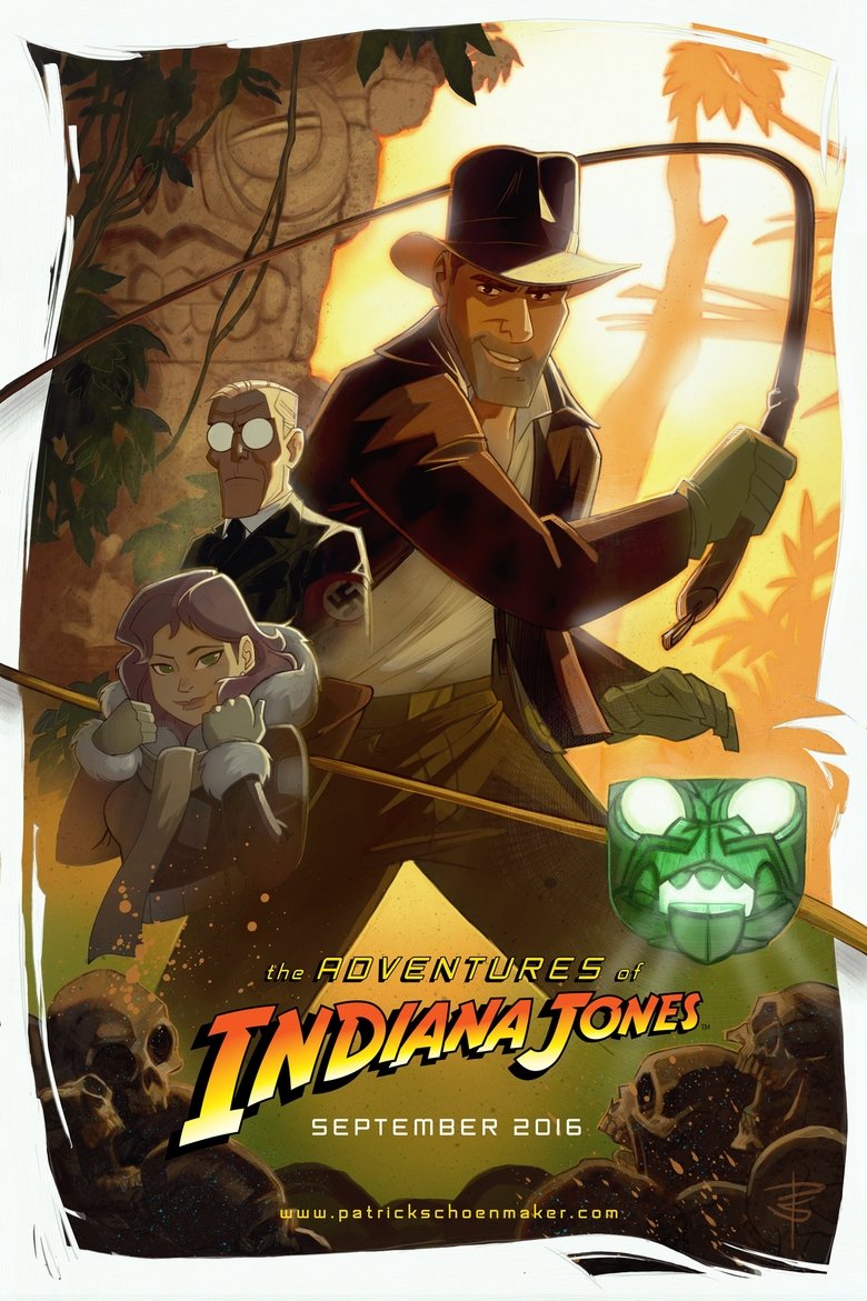 The Adventures of Indiana Jones main poster