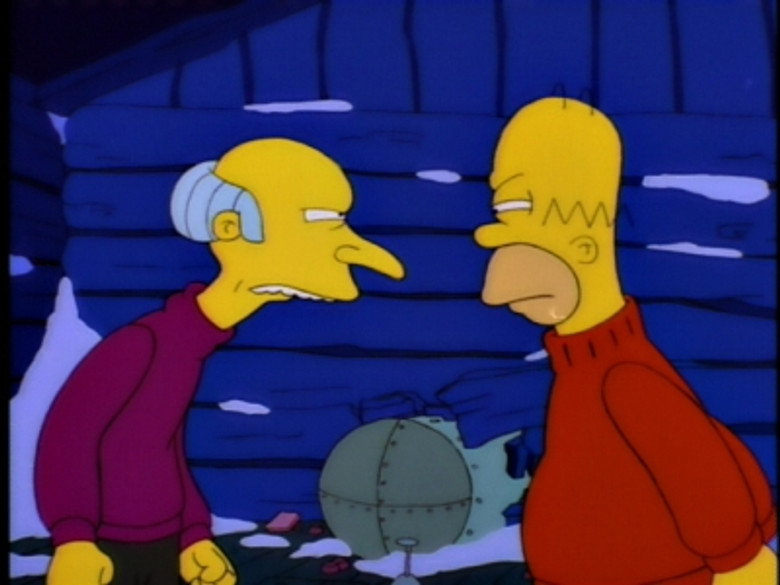 The Simpsons S08E12 — Mountain of Madness episode still