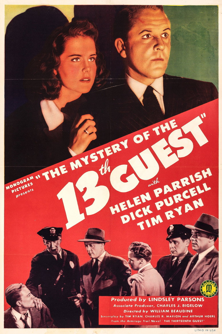 Affiche de THE MYSTERY OF THE 13TH GUEST